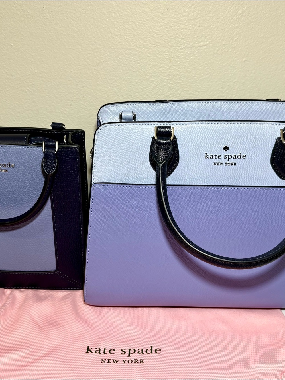 2 Beautiful Kate Spade Colorblock handbags/ purses brand new!